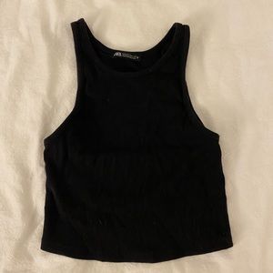 Zara black tank